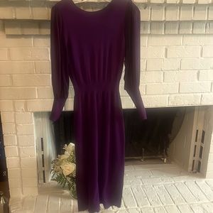 Purple size m Eva Mendes dress